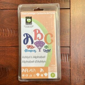 Cricut Ashlyn’s Alphabet New